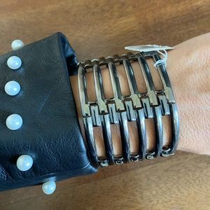 Meta cuff bracelet